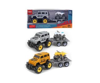 Obrázek z Auto terénní se čtyřkolkou 25cm v krabičce, 2dr 